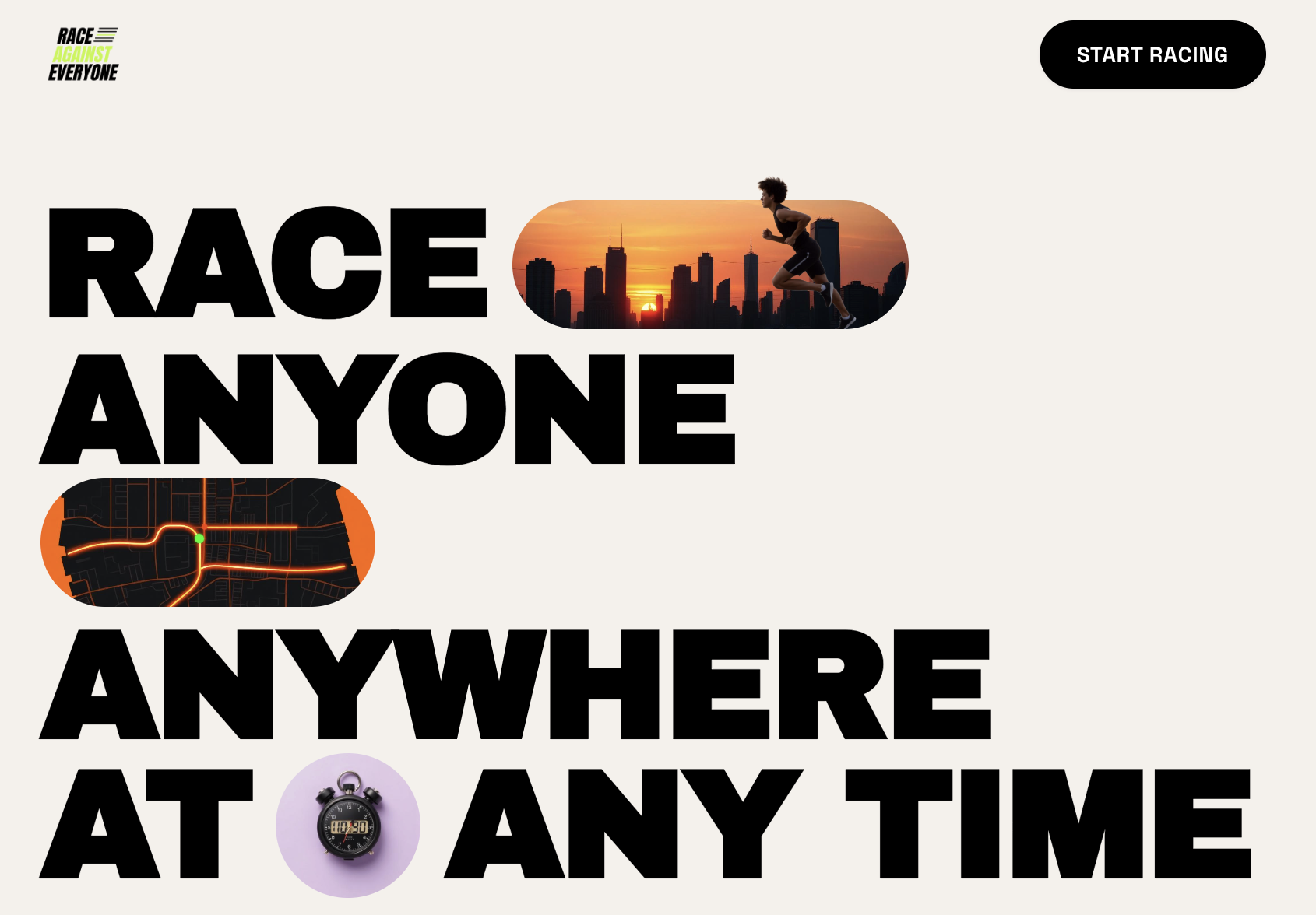 Two Against Everybody Race Against Everyone — Live 5K Races